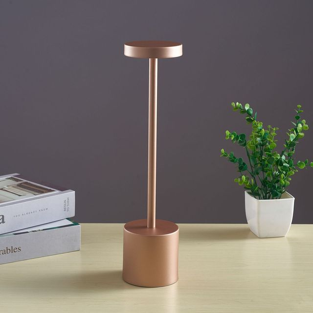 lampe sans fil or rosé